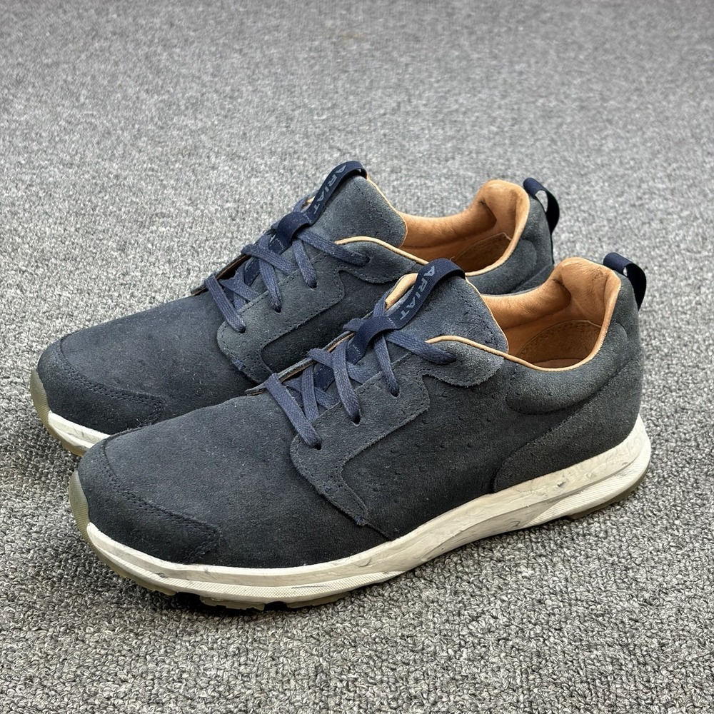 Ariat Fusion 10018469 Women's 9.5B Navy Blue Suede Casual Comfort Sneakers Shoes